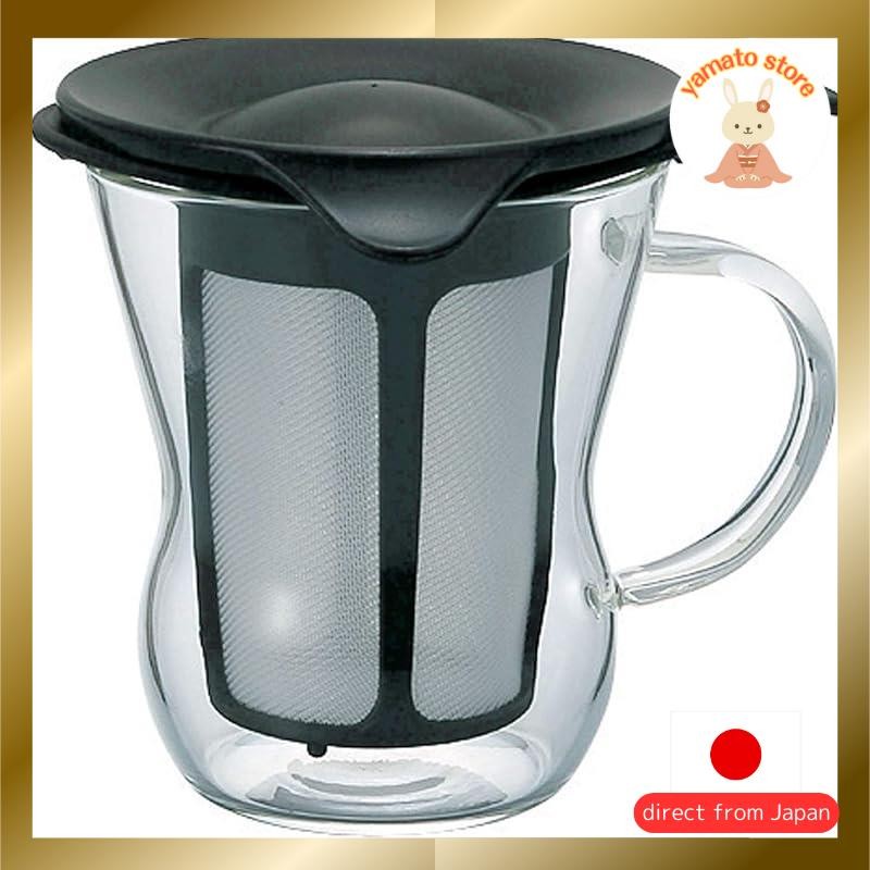 HARIO One Cup Tea Maker 200ml Black Made in Japan Present Gift OTM-1B