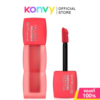 Maybelline New York Super Stay Teddy Tint 5ml เมย์เบลลีน นิวยอร์ก ลิปสติกเนื้อทินท์ สัมผัสนุ่ม