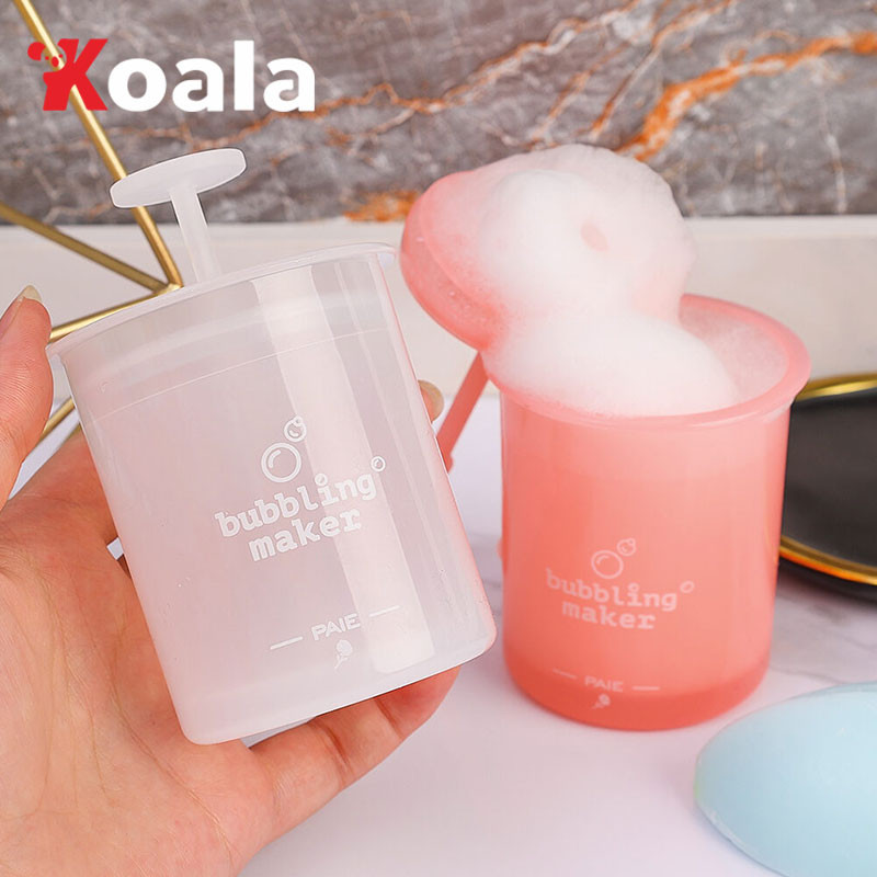 KOALA เครื่องทำโฟมล้างหน้า ถ้วยฟองสบู่อเนกประสงค์ แบบกด ใช้งานสะดวก ทําความสะอาดผิวหน้า