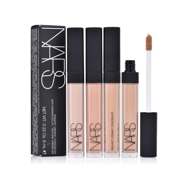 NARS Radiant Cream คอนซีลเลอร์ 6 ml ครีม: โทนสีเหลืองเหมาะสําหรับสีผิวที่บางเบาเป็นปานกลาง