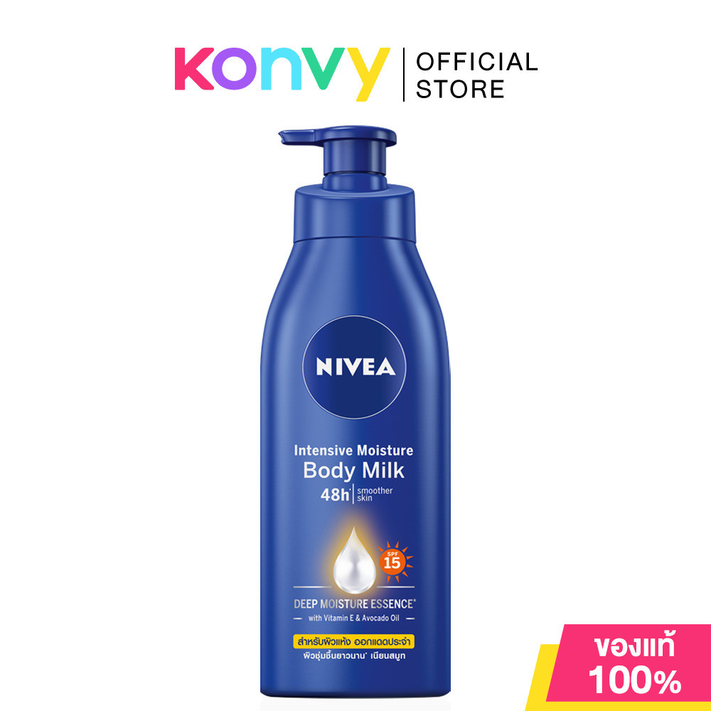 NIVEA Intensive Moisture Body Milk Lotion SPF15 350ml.