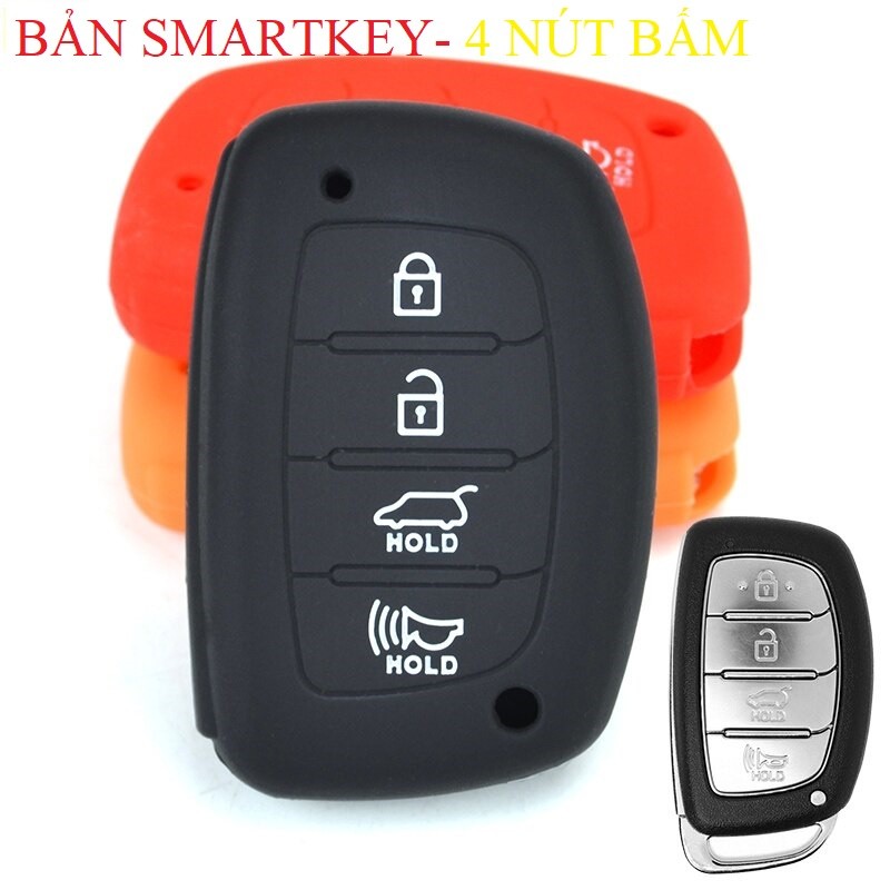 SILION- SMARTKEY 4 ปุ่มกุญแจรถสําหรับ Hyundai Elantra Sonata Tucson I40 Ix35 I45