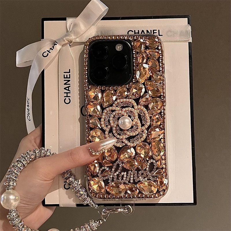 Sparkling Gold Rhinestoneเคสโทรศัพท์สําหรับOppo Reno 14F Reno 14 13 Pro 13Pro 13F Reno14Pro Reno13F 