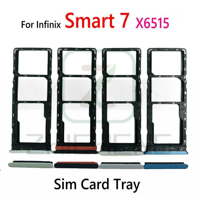 เปลี่ยนที่วางถาดซิมการ์ดสําหรับ Infinix Smart 7 X6515