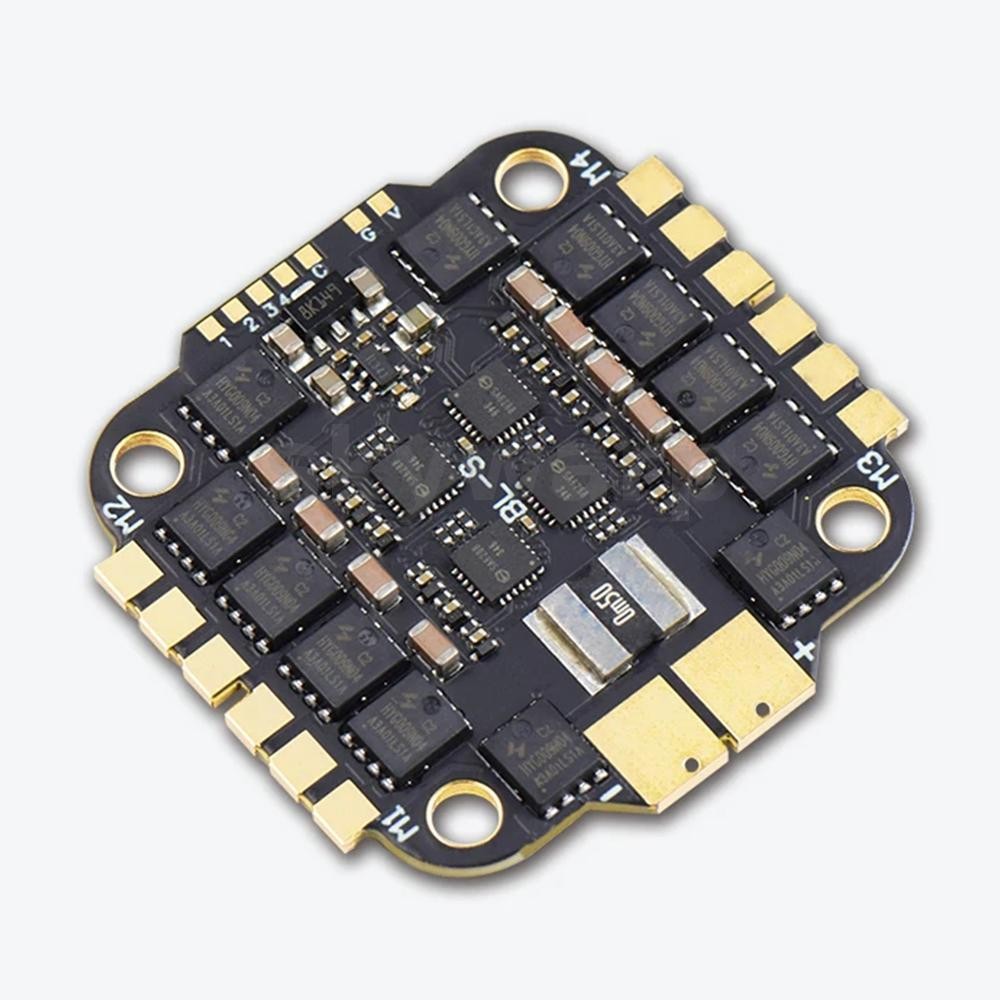 Jhemcu RuiBet 60A/65A ESC 4in1 ESC 3-6S Dshot600 BLHELI_S FPV สําหรับ RC Drone
