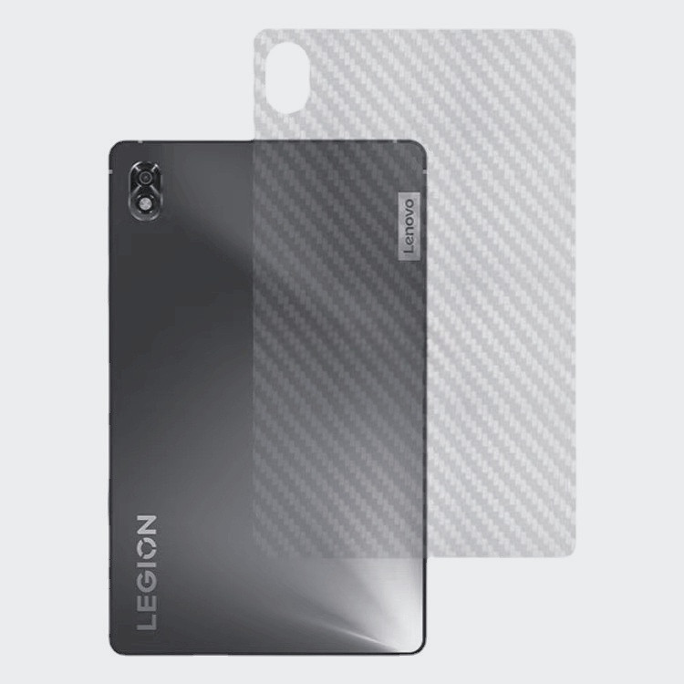 สําหรับ Lenovo Legion Y700 2024 2023 2022 8.8 คาร์บอนไฟเบอร์โปร่งใสปกหลังป้องกันฟิล์มสําหรับ Legion Y700 3nd 2nd Gen TB320F
