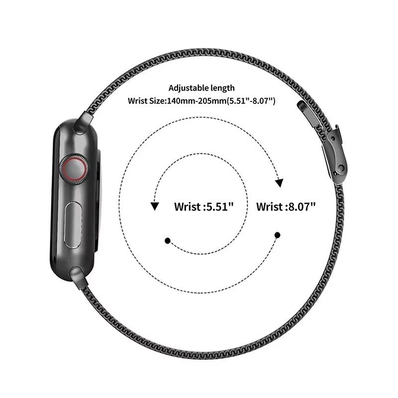 jansin สายนาฬิกาสเตนเลส สำหรับ Iwatch series 10 สายนาฬิกา สําหรับ iwatch series 10 46mm 42mm นาฬิกาอัจฉริยะ
