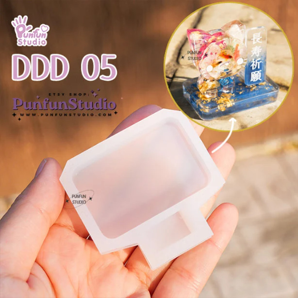 DDD 05 Mold / DDD 05 UV /3D Mold / Silicone Mold