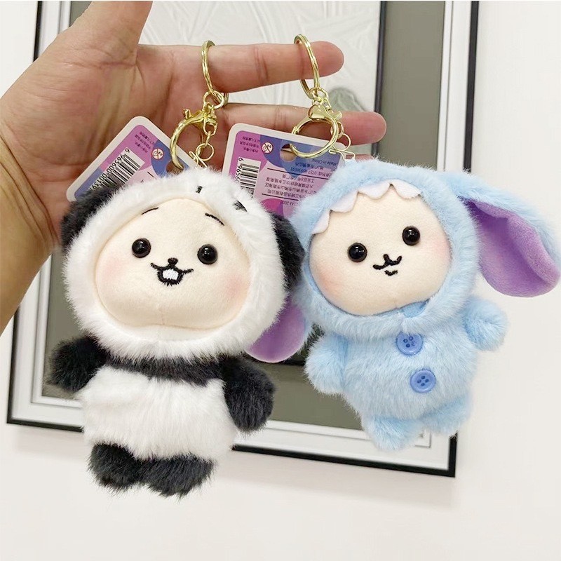 FS พวงกุญแจ ตุ๊กตาน่ารักๆ YS277 การ์ตูน นุ่มๆ เหมาะสำหรับของขวัญ ห้อยกระเป๋า