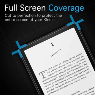 Moko Matte Screen Protector สําหรับ 7" Kindle Paperwhite รุ่นที่ 12 2024 และ Kindle Colorsoft Signature Edition, Anti-Glare Premium PET ฟิล์มป้องกัน Full-Coverage