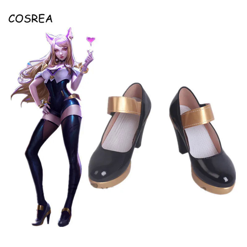 ลดราคาวันนี้League of Legends LOL KDA AHRI ของขวัญวันฮาโลวีน S-6XLชุดการแสดง cosplay