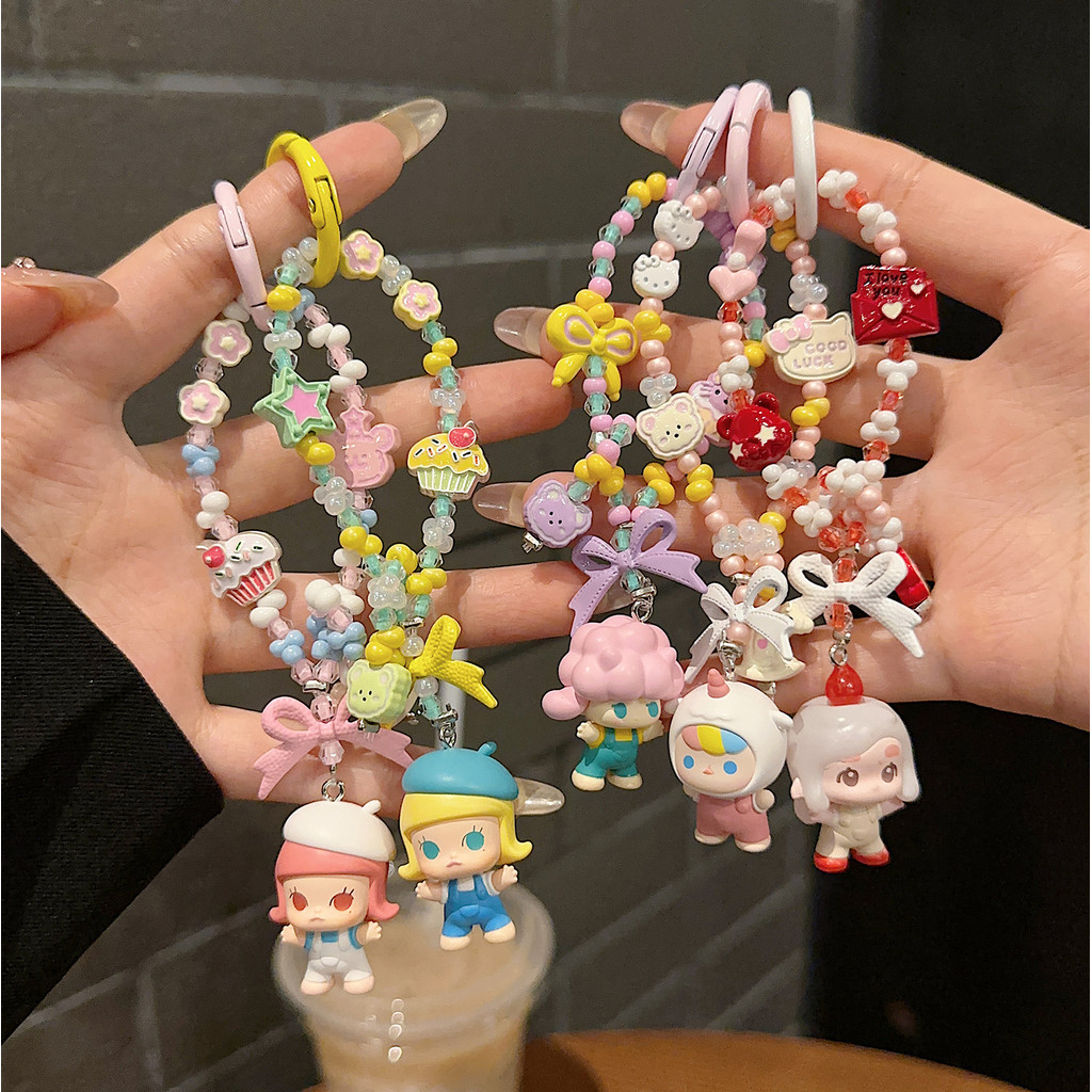 กอดโบว์โซ่มือสั้นโทรศัพท์เชือกเส้นเล็กอินสไตล์สร้างสรรค์มือลูกปัดเครื่องประดับกระเป๋าสไตล์ใหม่พวงกุญแจเคสโทรศัพท์สากลฟรีคลิปแข็งแรงทนทานป้องกันการสูญหายสลิงของขวัญวันเกิดใ อิลเอสพี029