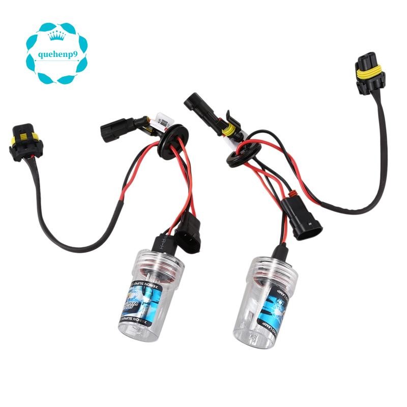 [quehenp9]2X 55w H11 Xenon HID ไฟหน้าไฟหน้าหลอดไฟซีนอนรถยนต์ (6000K)