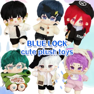 Plus Kawaii Blue Lock ตุ๊กตาตุ๊กตา Bachira MeguruIsagi YoichiRin ItoshiNagi Seishiro ของเล่นตุ๊กตานุ่ม Plushies อะนิเมะแฟนของขวัญเด็กของขวัญวันเกิดคริสต์มาสของขวัญ