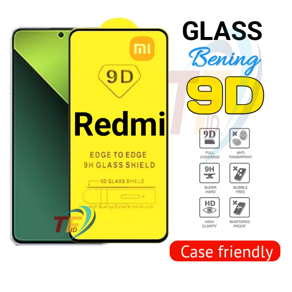 LAYARกระจกนิรภัยแก้วใส9D Redmi 14C 14C 5G 13 13 13c 12 12c 10 5G 10 2022 10a 10 10 10 Prime 10c 11 A