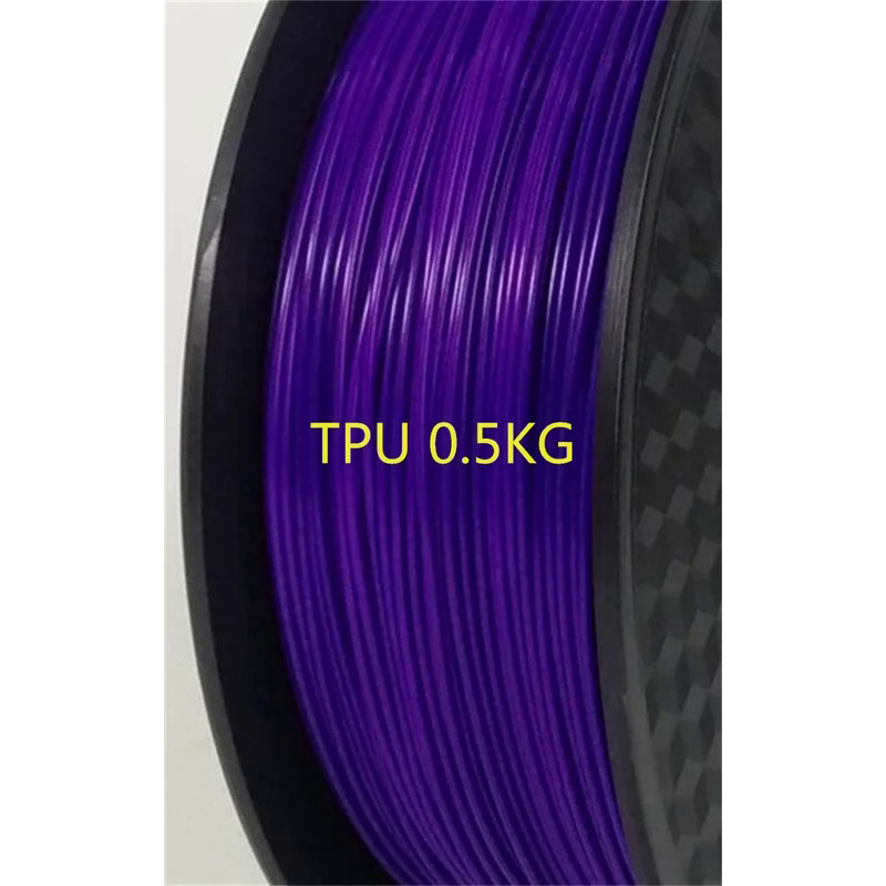 0.5KG  TPU 95A cheap 3D Printer filament 1.75mm 500g Flex Soft Elastomer Rubber Material for 3D Prin