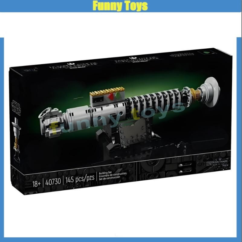 40730 Luke Skywalker's Lightsaber ของเล่นบล็อกตัวต่อเด็กชายและเด็กหญิงของขวัญ