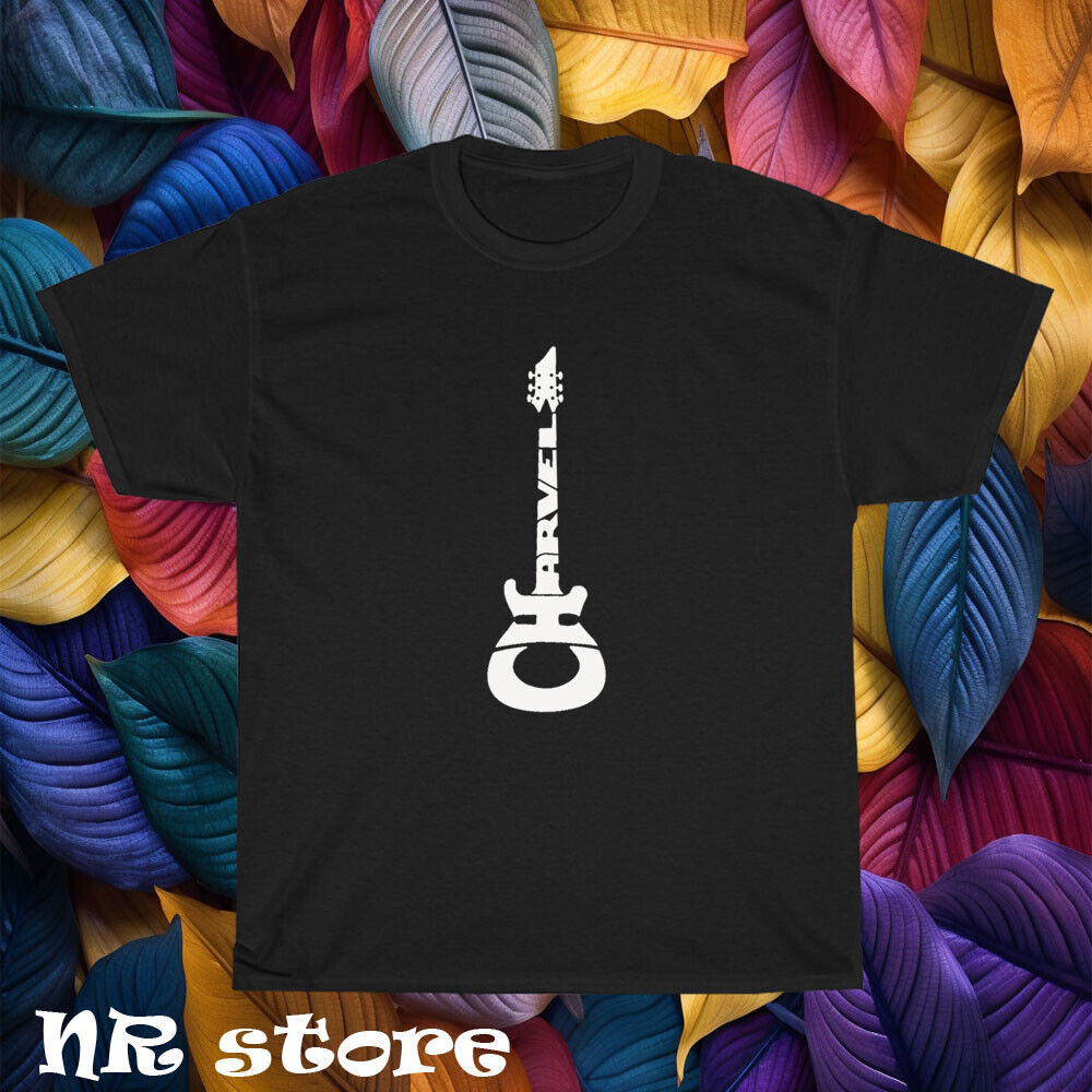 New Charvel Jackson Guitar Blue Logo T Shirt Funny