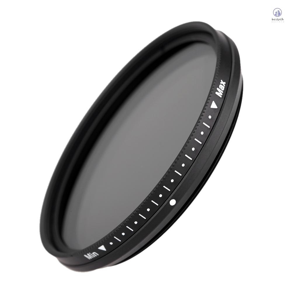 Fotga 52mm Slim Fader Variable ND Filter ปรับ Neutral Density ND2 ถึง ND400