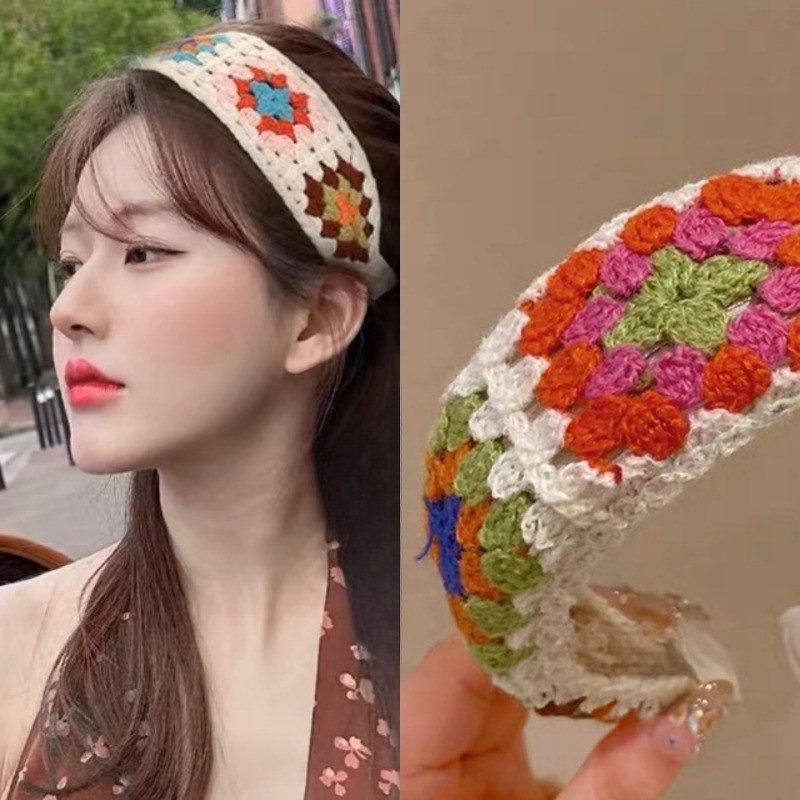 สวยงามสไตล์ชาติพันธุ์เย็บปักถักร้อย Headwear Hairbands เครื่องประดับผม