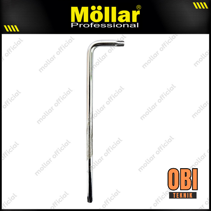 MOLLAR Long L Key T40 – Torx Hex Key Star Hole T40 Long Size – Precision & Strong Torx L Key - Obi E