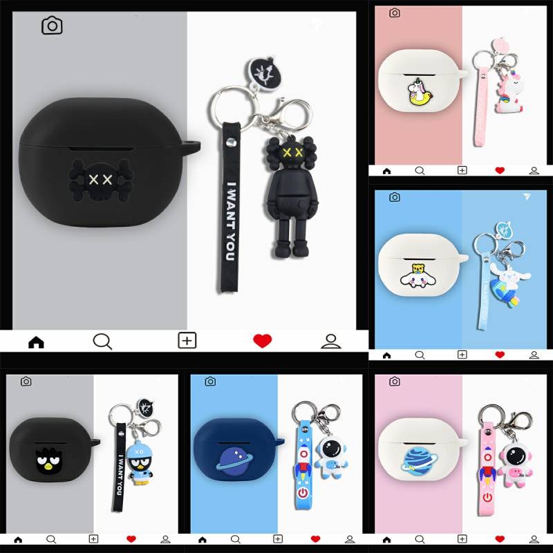 HW0427 Huawei FreeBuds 6i case/5i/7i Dustproof Soft Washable Protective Silicone Protective Case for Huawei FreeBuds 6i / 5i/ 7i