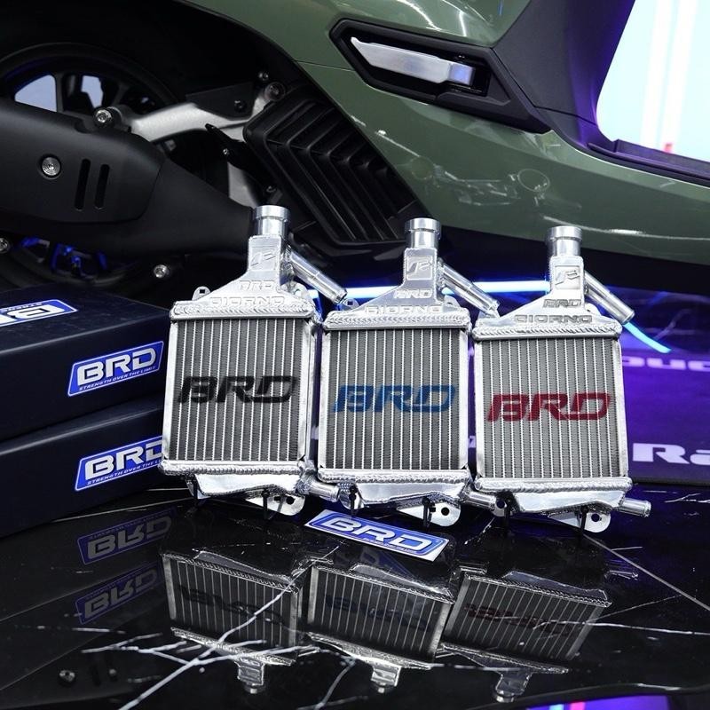 หม้อน้ำอลูมิเนียม BRD หม้อน้ำBRD. Giorno  มี 3 สี    แดง ดำ  นง - รูปที่ 2