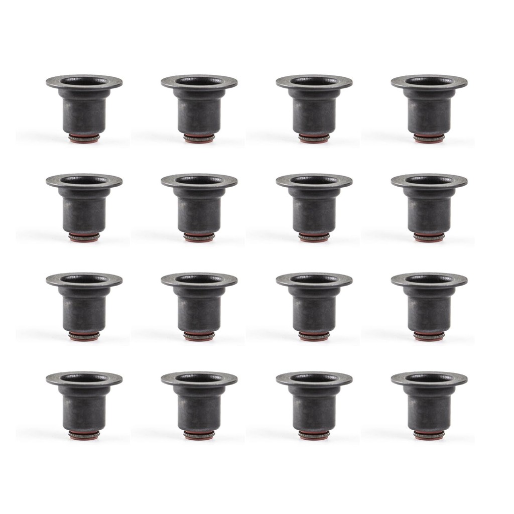 BINB ROAD 16 ชิ้น ซีลก้านวาล์ว 11340033950 ใช้งานร่วมกับ BWM MINI Cooper R55 R56 R57 R58 N12 N16 N18