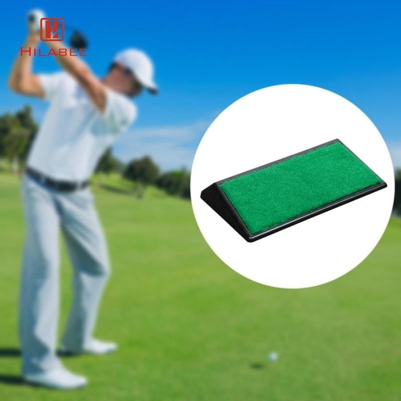 HILABEE Golf Swing Trainer Foot Wedge อุปกรณ์กอล์ฟ Heavy Duty ปรับปรุง Balance และ Stabilize Golf Training Men