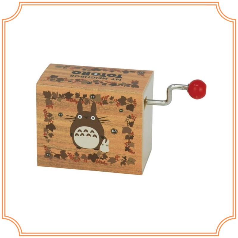 Sekiguchi My Neighbor Totoro กล่องดนตรีพันมือลายไม้ Totoro TOTORO ♪My Neighbor Totoro