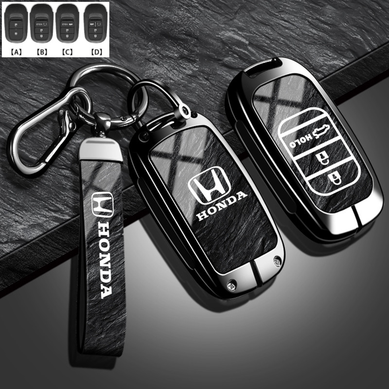 สำหรับฝาครอบกุญแจรถยนต์ฮอนด้า เคสกุญแจรีโมทสำหรับฮอนด้า HRV 2022-2025 Civic RS CRV HRV Vezel อุปกรณ์
