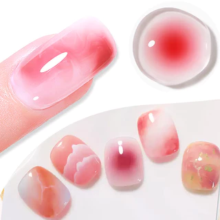 【Local】BORN PRETTY 10ml Blooming Gel ล้างสีน้ําเจลยาทาเล็บสําหรับ Spreading Effect Marble Soak off Uv LED เจลเคลือบเงาเล็บ DIY