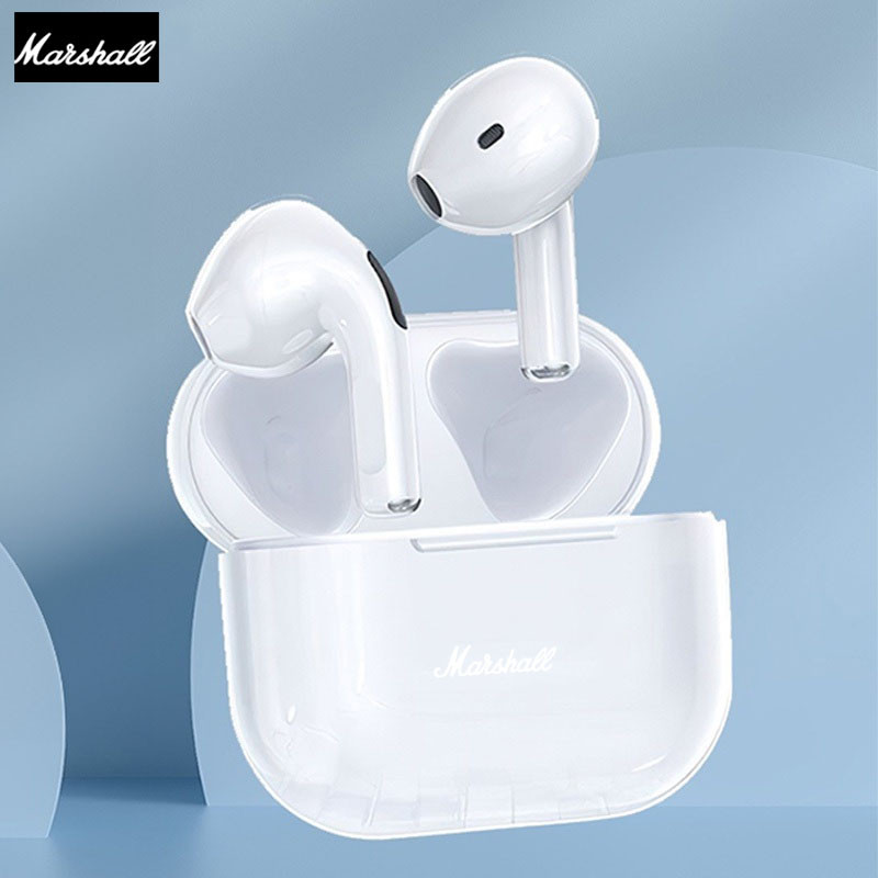 ใหม่ Marshall ไร้สายบลูทูธ 5.3 หูฟังลดเสียงรบกวนหูฟังไฮไฟสําหรับ Android IOS