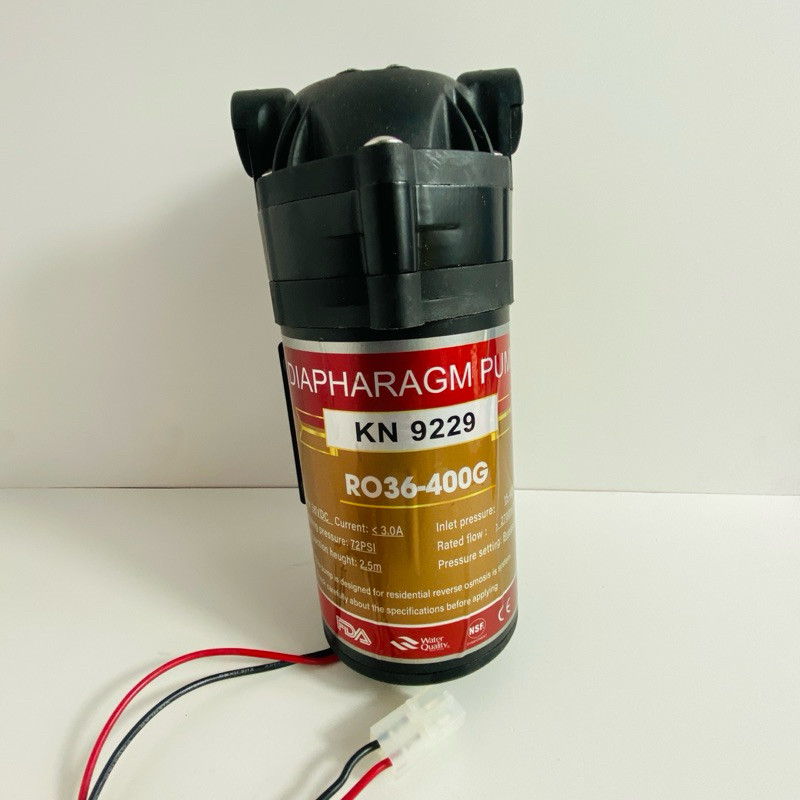 ปั๊ม 36v 400G KN9229 สําหรับเครื่องกรองน้ําอุตสาหกรรม