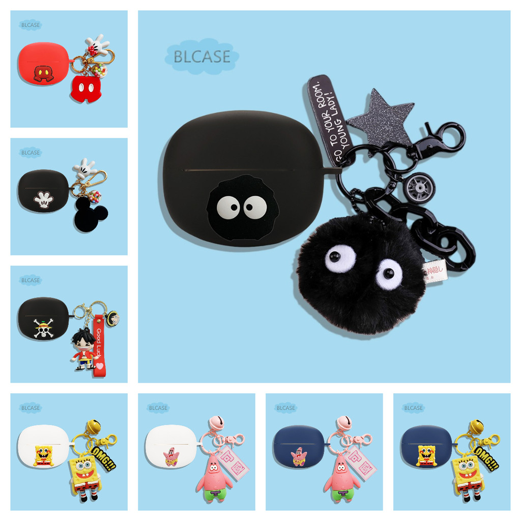 Earphone Case for 1More S20/S20  pro Cover Snoopy Silicone Case Protective Soft Casing Cover Earbuds
