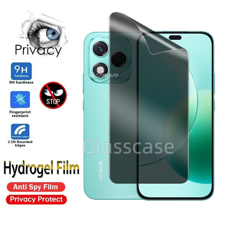 3 ชิ้นหน้าจอความเป็นส่วนตัวฟิล์มไฮโดรเจลนุ่มสําหรับ Honor 400 Lite Pro 400Lite 400Pro Honor400 Honor