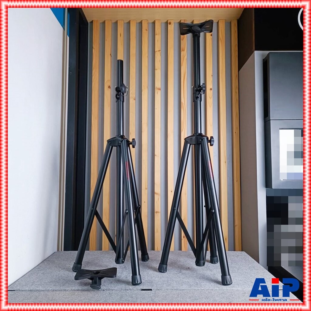 2ต้น DECCON PS-500M ขาตั้งลำโพง ข้อต่อเหล็กทั้ง2จุด แถมแป้นยึด ขาลำโพง ขาตั้งลำโพง3แฉก PS 500M เดคคอน PS500M เอไอ-ไพศาล