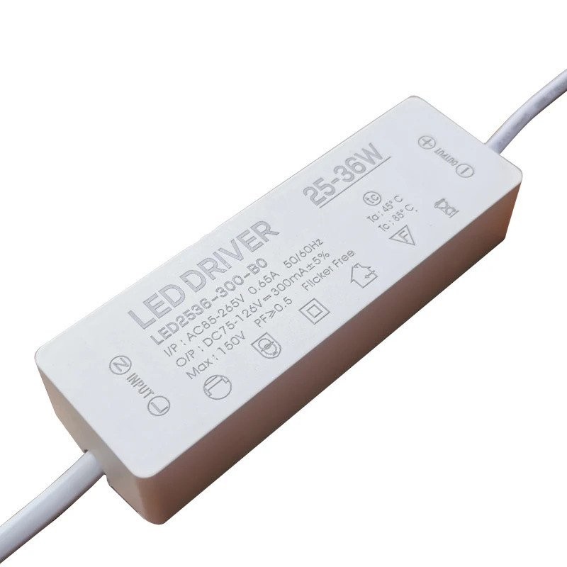 LED driver 300mA 1-3W 4-7W 8-12W 15W 20W 18-24W 25-36W AC85-265V คงที่ current DRIVER Power Transformer โมดูลแหล่งจ่ายไฟ