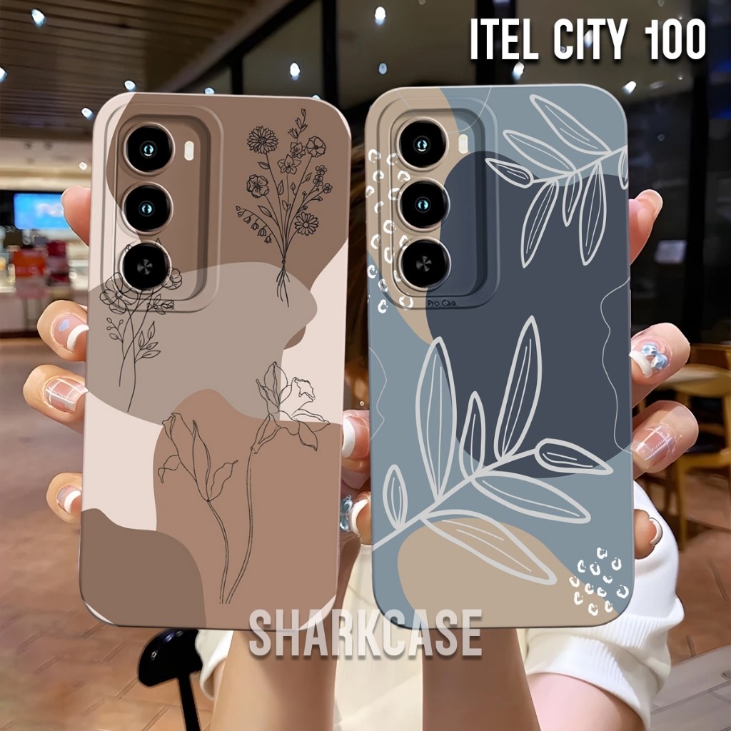 ITEL CITY 100 Softcase ล่าสุด Aesthetic Wallpipe - Itel Casing - Itel Cesing - เคส Itel - เคส Itel -
