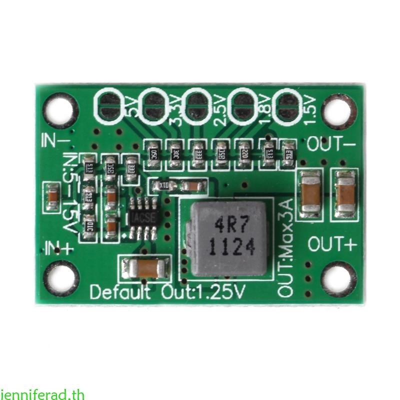 DC Step Down Power Converter Board 5-16V To 1.25V 1.5V 1.8V 2.5V 3.3V 5V 3A
