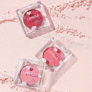 LAMEILA บลัชออนปัดแก้ม บลัชออนพาเลท เนื้อแมตต์ เครื่องสําอาง โทนนู้ด สีโมโนโครมธรรมชาติ