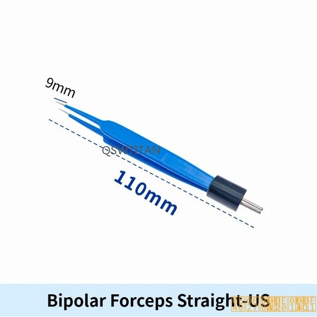 !! # @ Electro Surgical Reusable US Electro Ulated Bipolar Forceps เครื่องมือเปลือกตา Ophthalmic Sur
