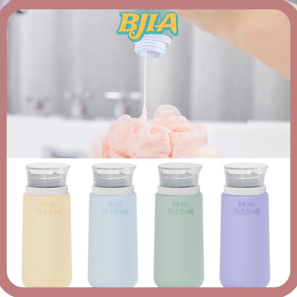 บีเจ ซิลิโคนขวดรีฟิล,รีฟิล68มล/98มลภาชนะโลชั่น,แบบพกพาซิลิโคนบีบเจลอาบน้ําขวดโลชั่นเดินทาง