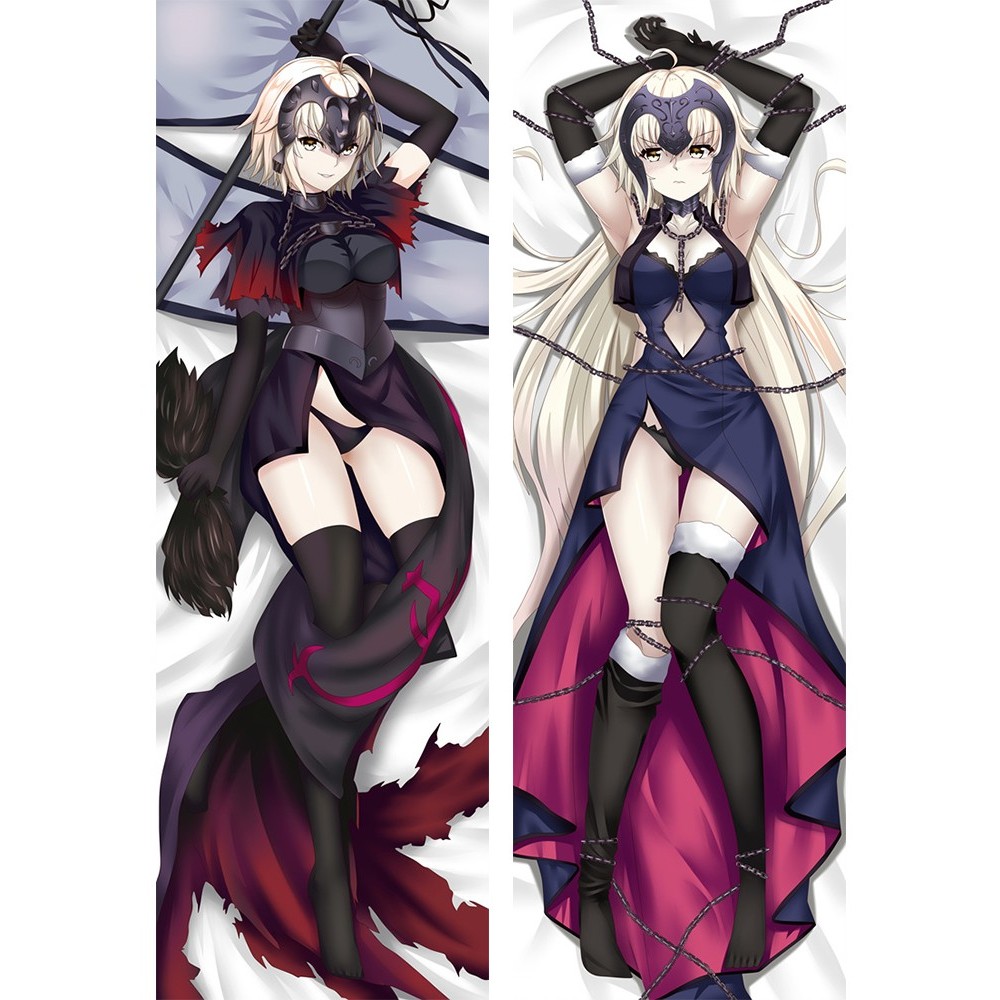 Fate Grand Order FateGO FGO Jeanne DArc alter อะนิเมะ Dakimakura กอดหมอน Body Case Props พิมพ์สองด้า