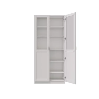 Koncept Furniture ตู้สูง PLAY รุ่น JOBIO สีขาว (80x37x180 ซม.) แบรนด์ KONCEPT FURNITURE