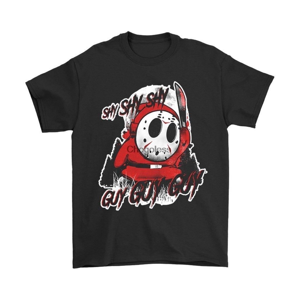 【Hot】 ใหม่ เสื้อยืด พิมพ์ลาย Shy Guy The Thirdteen Halloween สําหรับผู้ชาย s-5xl