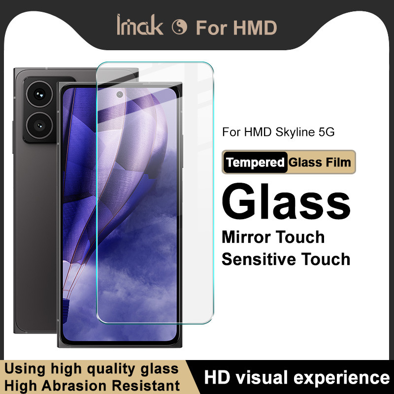 Imak HMD Skyline 5G 9H ฟิล์มกันรอยหน้าจอกระจกนิรภัยป้องกันการระเบิดบางเฉียบ
