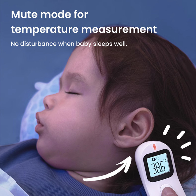 ฟิลิปส์ เครื่องวัดอุณหภูมิหน้าผากอินฟราเรด นํา หน้าจอขนาดใหญ่ความละเอียดสูง - รูปที่ 4