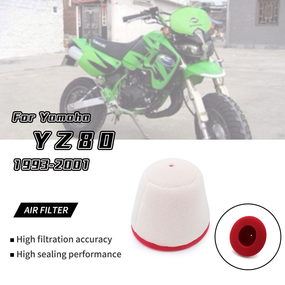 รถจักรยานยนต์เปลี่ยนกรองอากาศไอดีทําความสะอาดชิ้นส่วนสําหรับ ยามาฮ่า YZ85 YZ-85 2002-2020 YZ80 YZ-80 1993-2001
