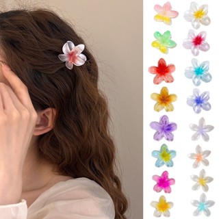 กิ๊บดอกไม้ 🔥กิ๊บลีลาวดีรูปดอกไม้ ขนาด4.5ซม สีสันสดใส สไตล์เจ…